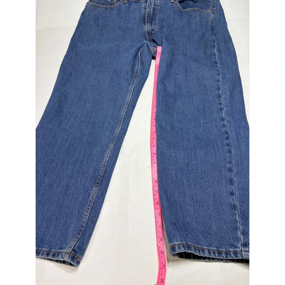 Levi 550 Relaxed Fit Tapered Leg Mens Blue Jeans W38 L29 Medium Wash Denim